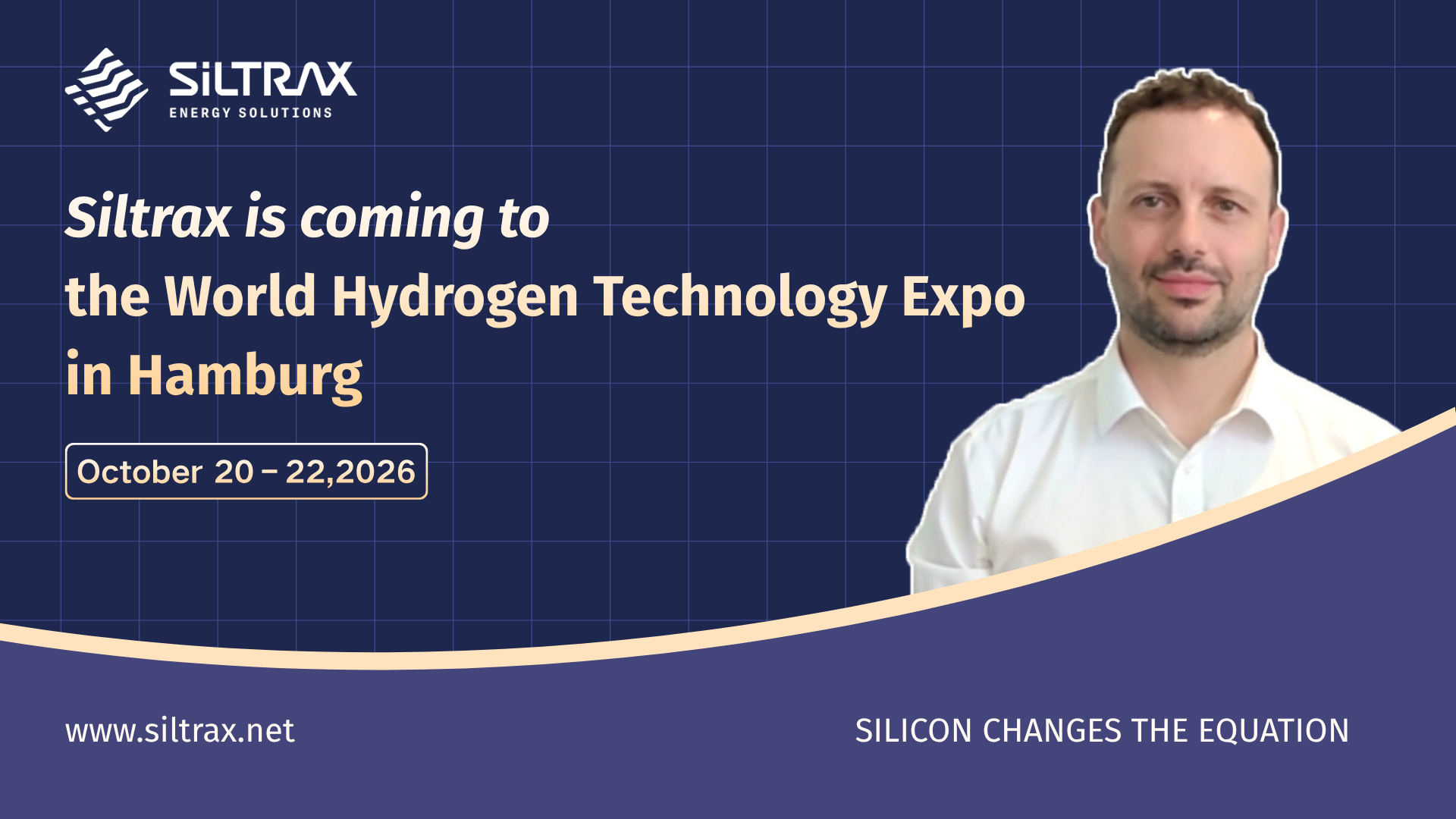 Next-Generation Hydrogen Technology. Come Meet Siltrax at World Hydrogen Technology Expo!